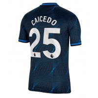Chelsea Moises Caicedo #25 Replica Away Shirt 2023-24 Short Sleeve